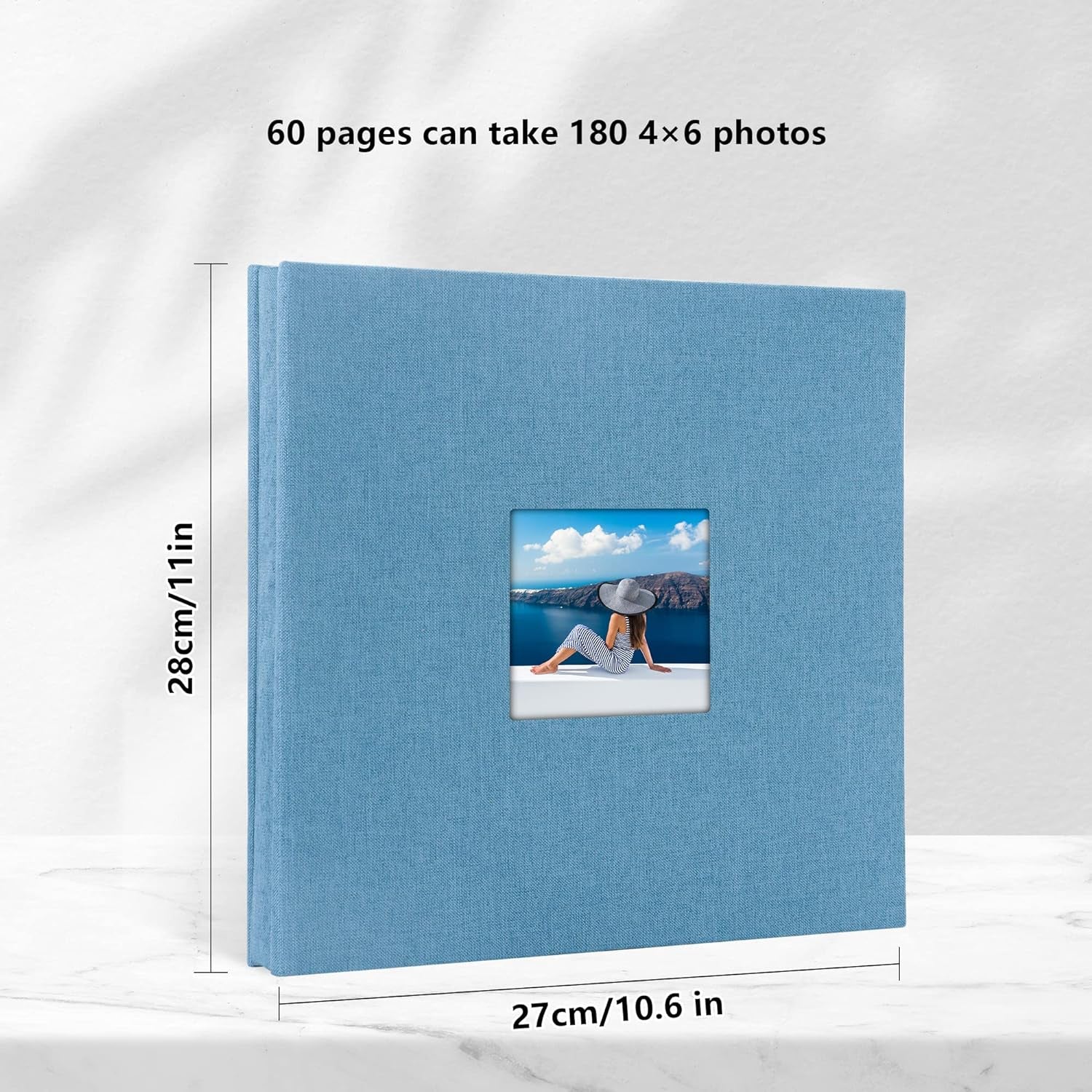 Self Adhesive Photo Album 10X15 8X13 13X18 15X20 20X25 Cm 60 Pages Scrapbook Album DIY Scrap Book with a Pen