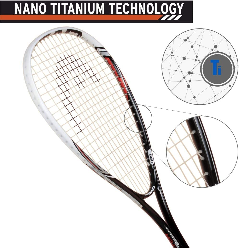 Nano Ti Spector 2.0 Squash Racket, White