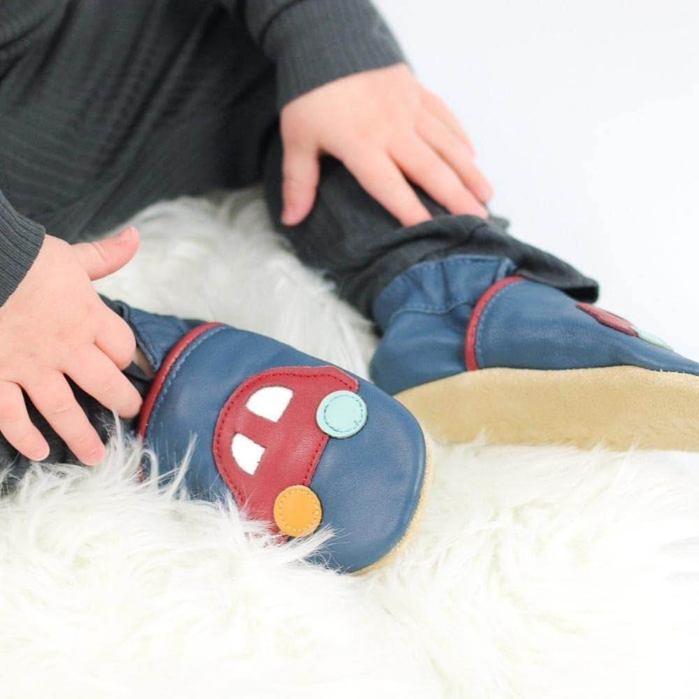 Baby Boy'S Soft Leather Shoes First Walker