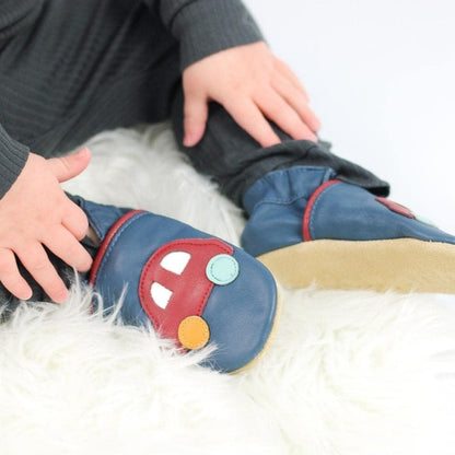 Baby Boy'S Soft Leather Shoes First Walker