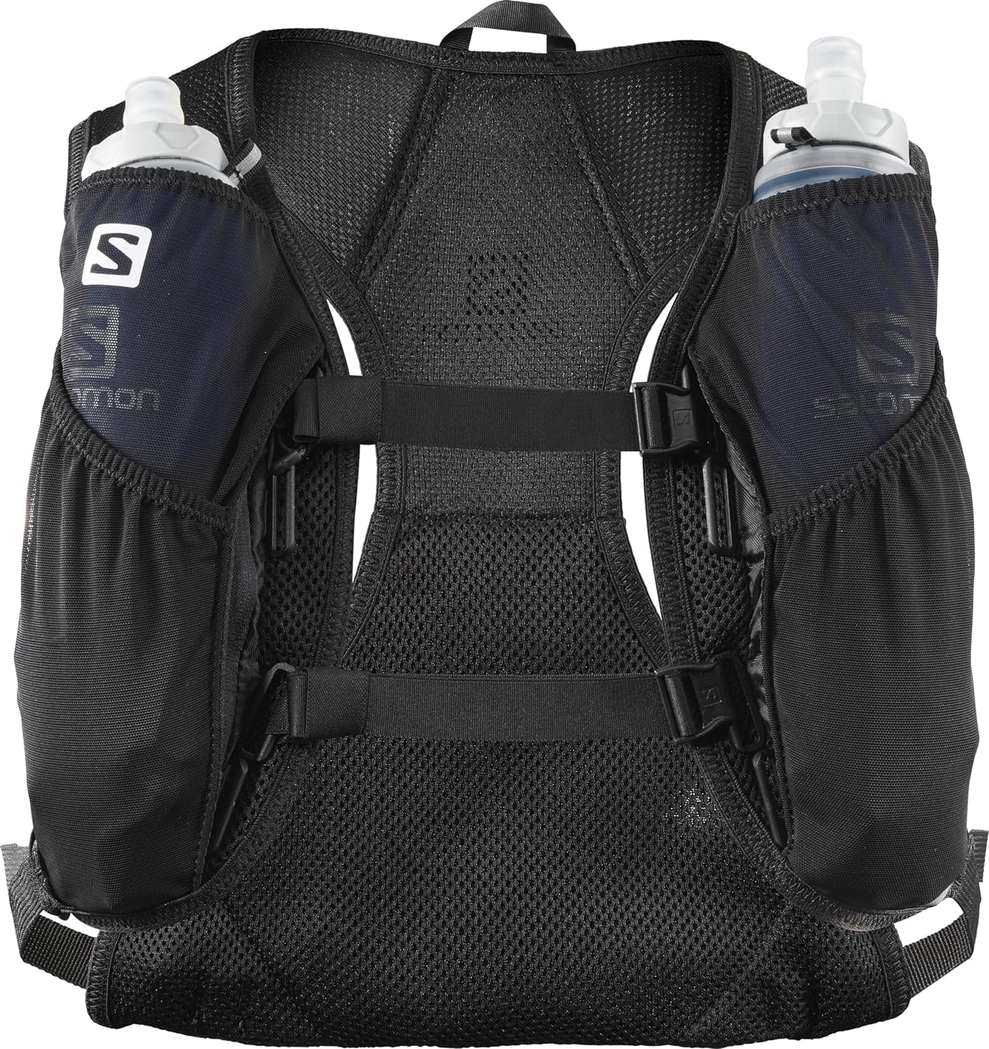 Agile 2 Set Unisex Running Vest with Flask Included, Essential Capacity, Reflective Detailing