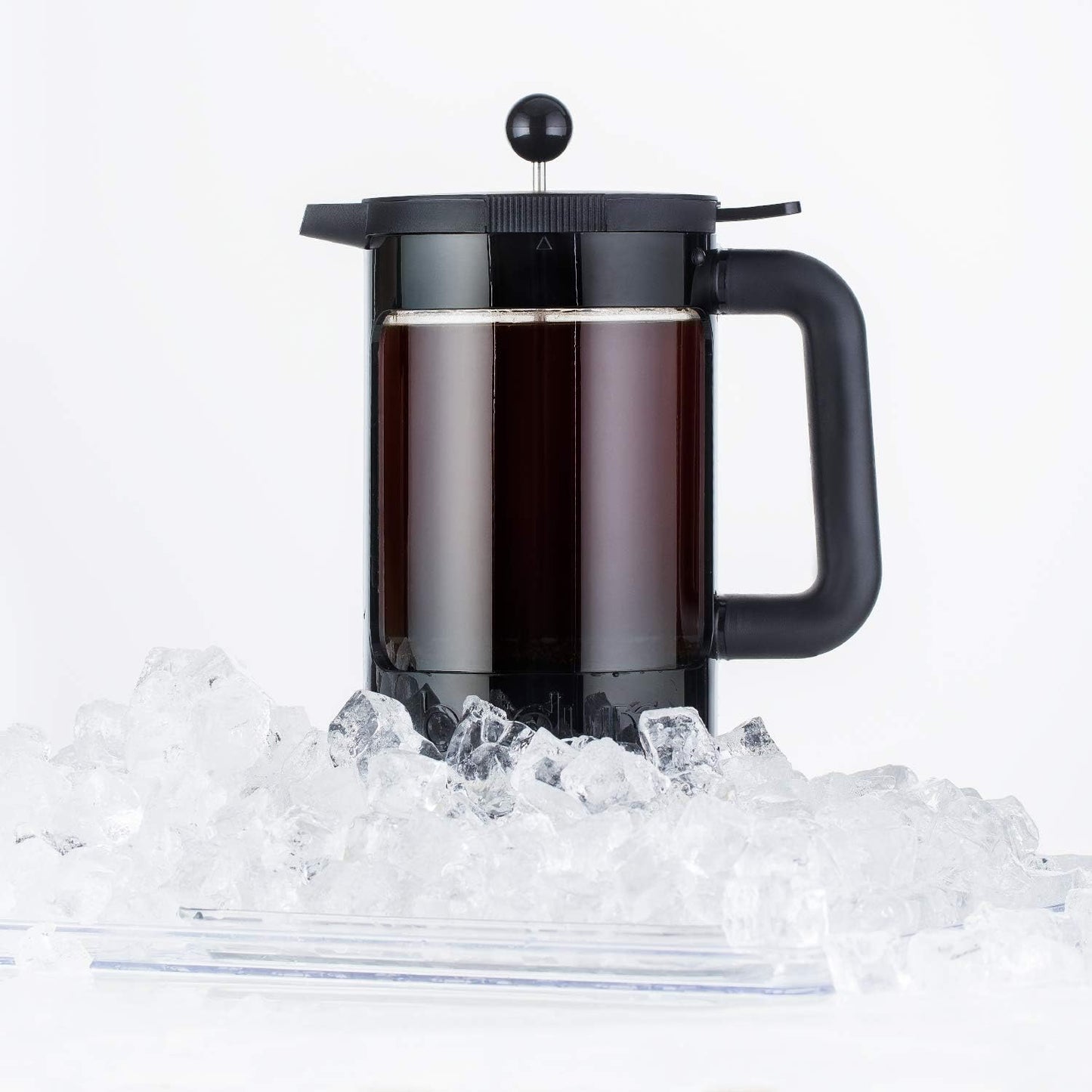 Bean Cold Brew Coffee Maker Set, 1.5 L, 51 Oz, Black, 12.5X20X22.7 Cm