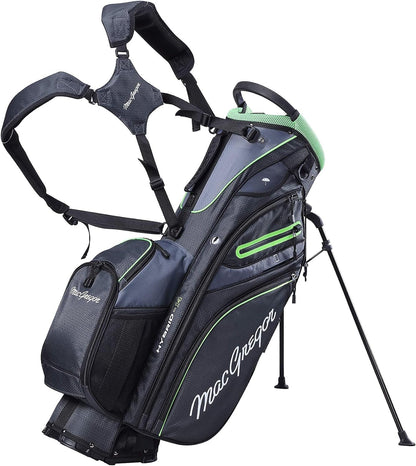 Golf MACBAG146 Mactec HYBRID 14 Golf Club Stand Carry Trolley Bag