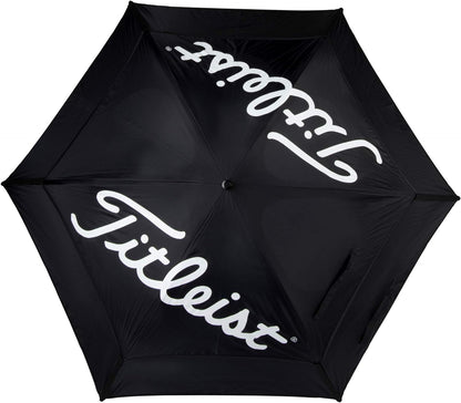 Players Double Canopy Umbrella for Adults ,Black,68"