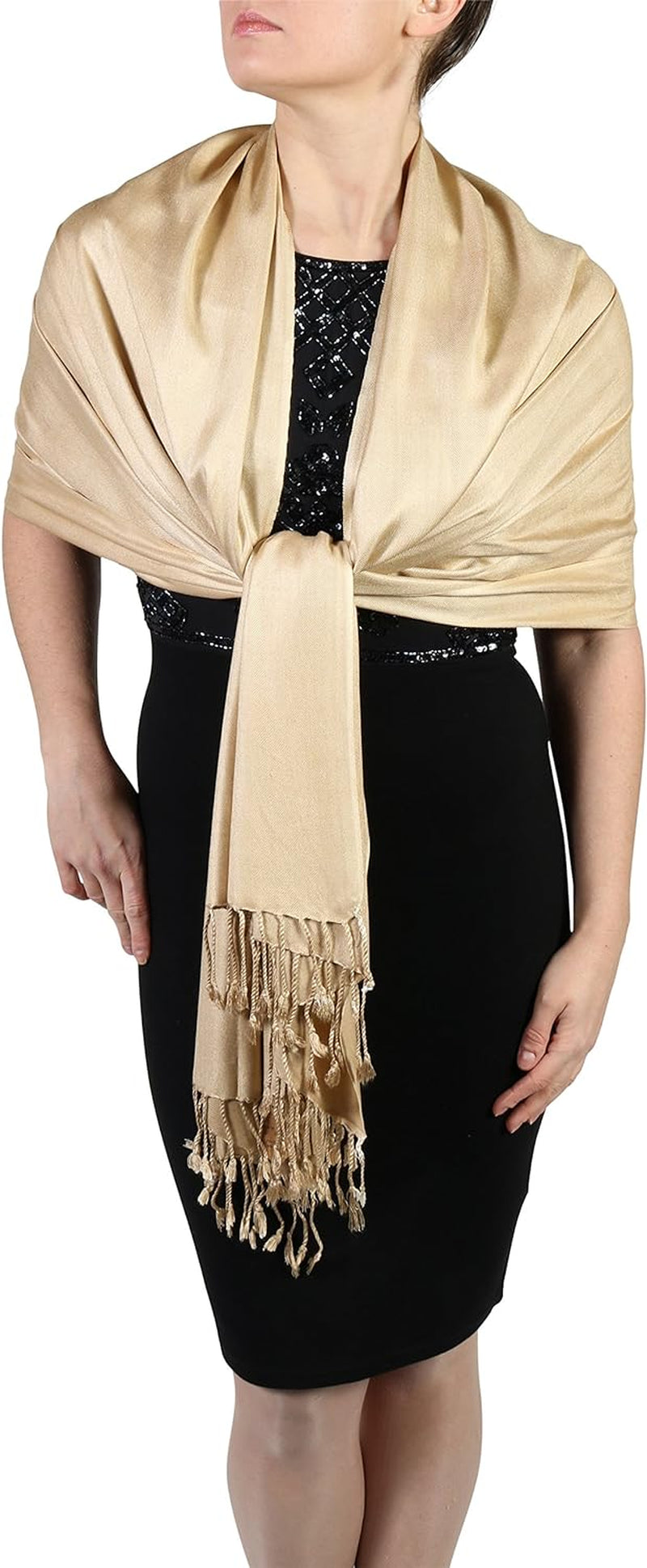 Pashmina Shawls and Wraps for Ladies - Perfect Evening & Wedding Accessory for Women