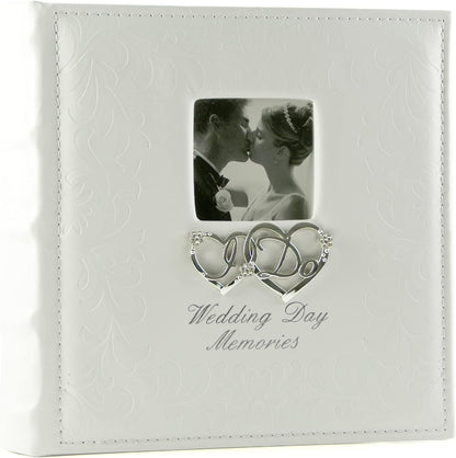 (70032) - Wedding Memories Photo Album - Large - Holds 80 5"X7" Photos