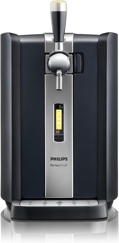 Phillips Machine Home Beer Cooler and Dispenser System HD 3720/25 and Camden Hells Keg