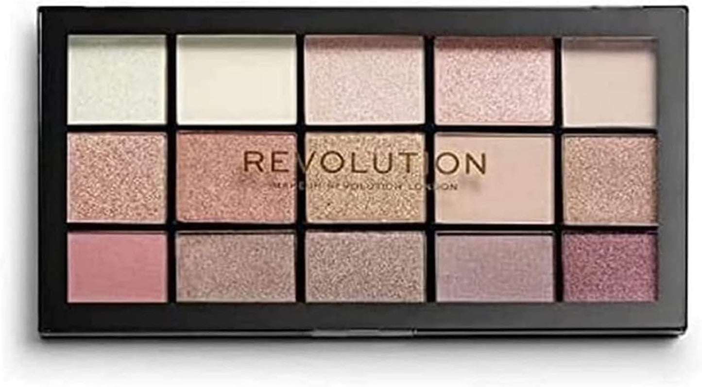 , Reloaded, Eyeshadow Palette, Highly Pigmented, Matte and Shimmer Finishes, Iconic 3.0, 15 Shades, 15 X 0.03 Oz/1.10 G