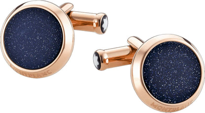 Iconic Cufflinks MB-112908 Men'S Gold Colour Stainless-Steel