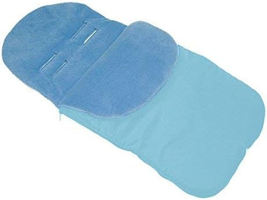 Universal  Baby Cosy Toes Fit All Pushchair Buggy Car Seat Plain Colour_Light Blue