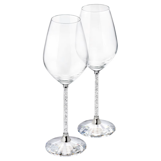 Swarovski Crystalline Wine Glasses (Set of 2)