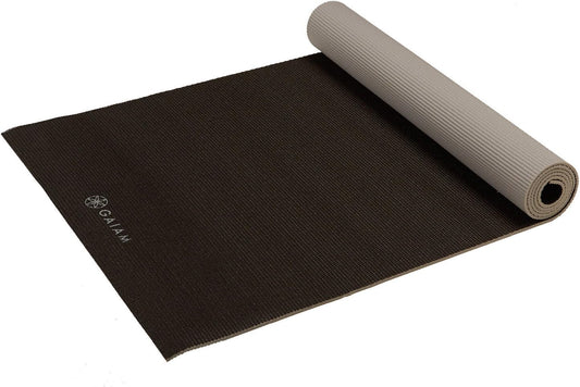 Solid Color Yoga Mat, Non Slip Exercise & Fitness Mat for All Types of Yoga, Pilates & Floor Exercises