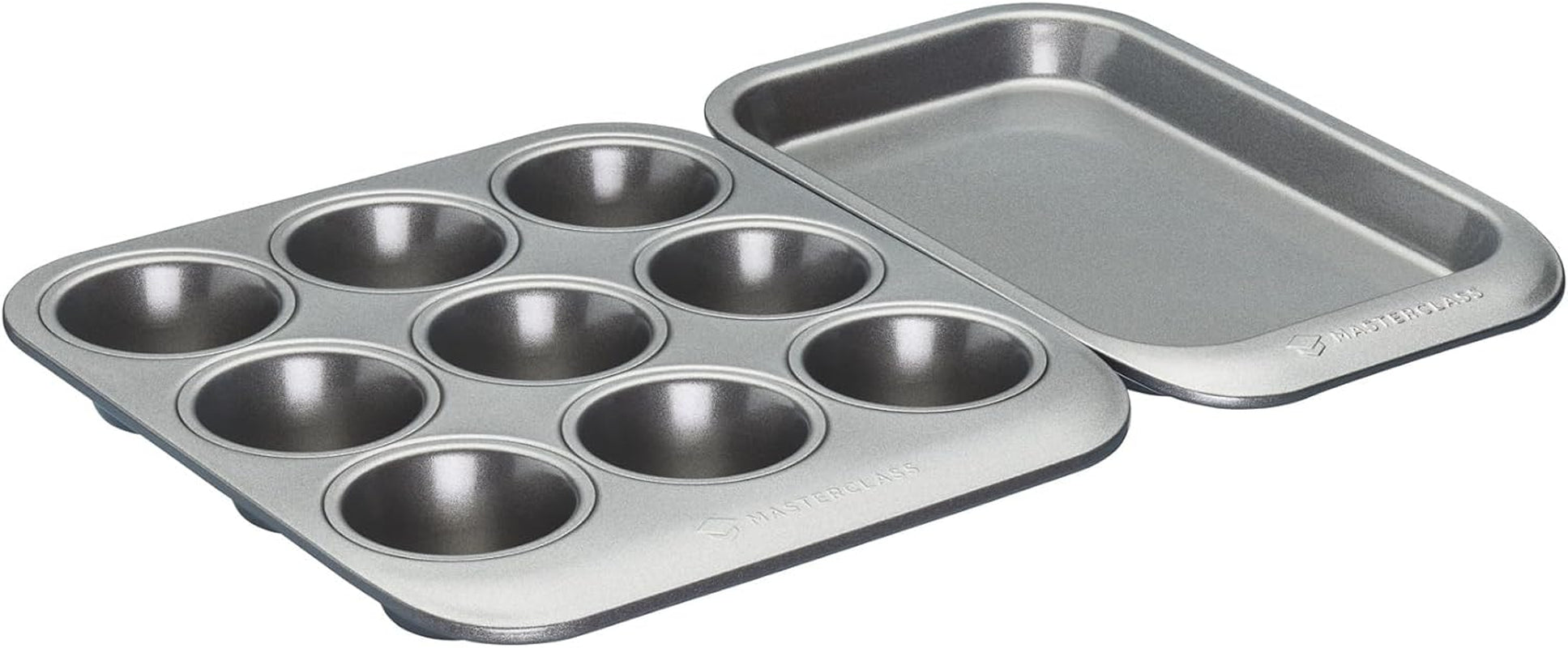 Masterclass Smart Space Stacking Non-Stick Bakeware Set, 7 Piece Baking Trays, Gift Boxed