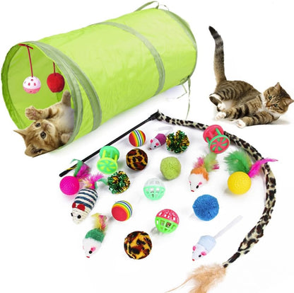 20Pcs Kitten Toys Cat Interactive Toys Set for Indoor Cats