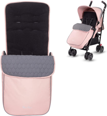 - Pop Footmuff - Pram Accessories - Stroller Footmuff - Foot Warmer - Water Resistant - Bloom