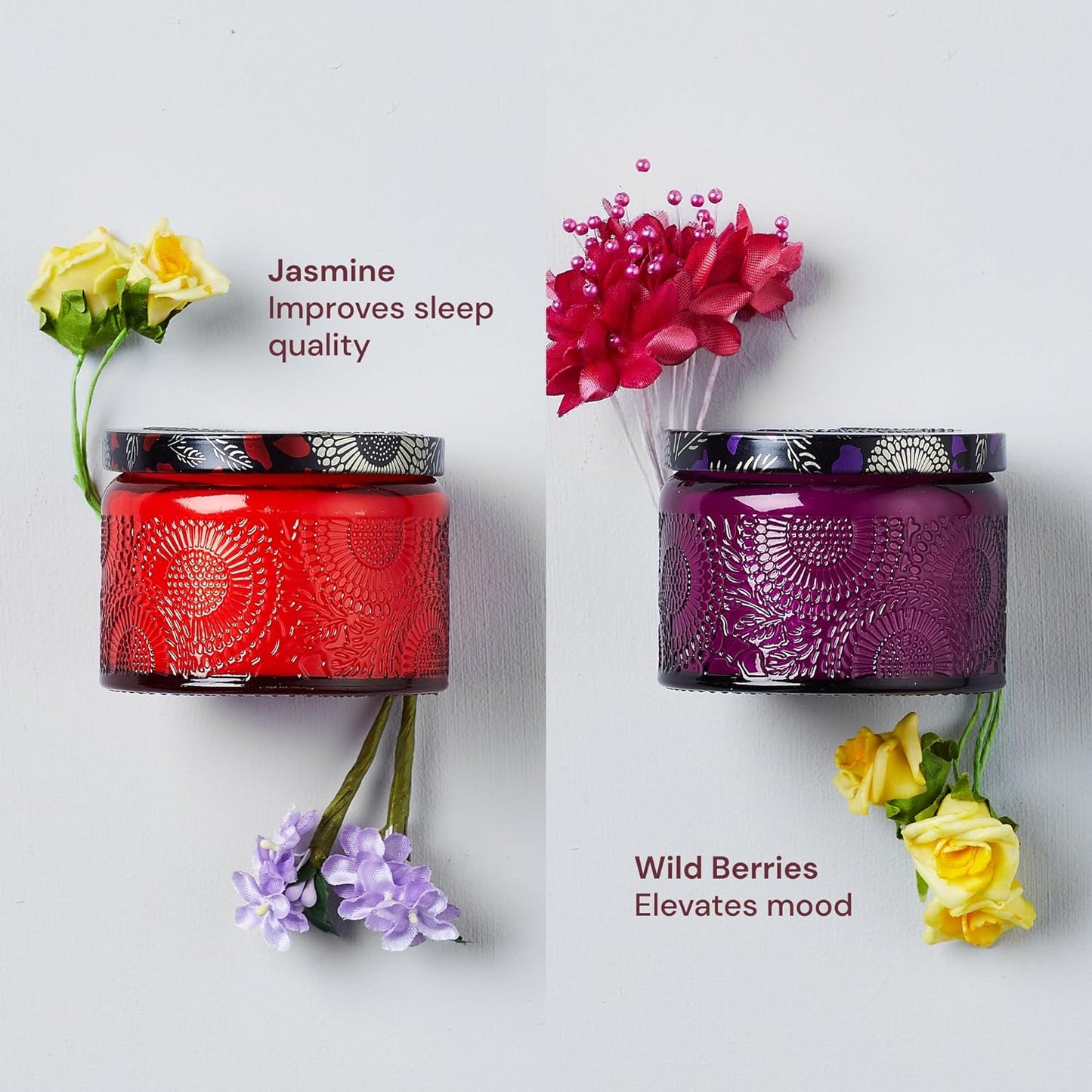 Scented Candle Gifts for Mum - 4 Long Lasting Aromatherapy Candles Mum Gifts - Candle Gift Set for Mother'S Day & Birthday Presents for Mum