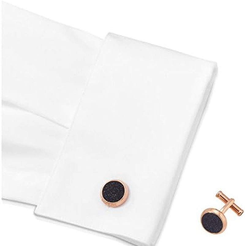 Iconic Cufflinks MB-112908 Men'S Gold Colour Stainless-Steel