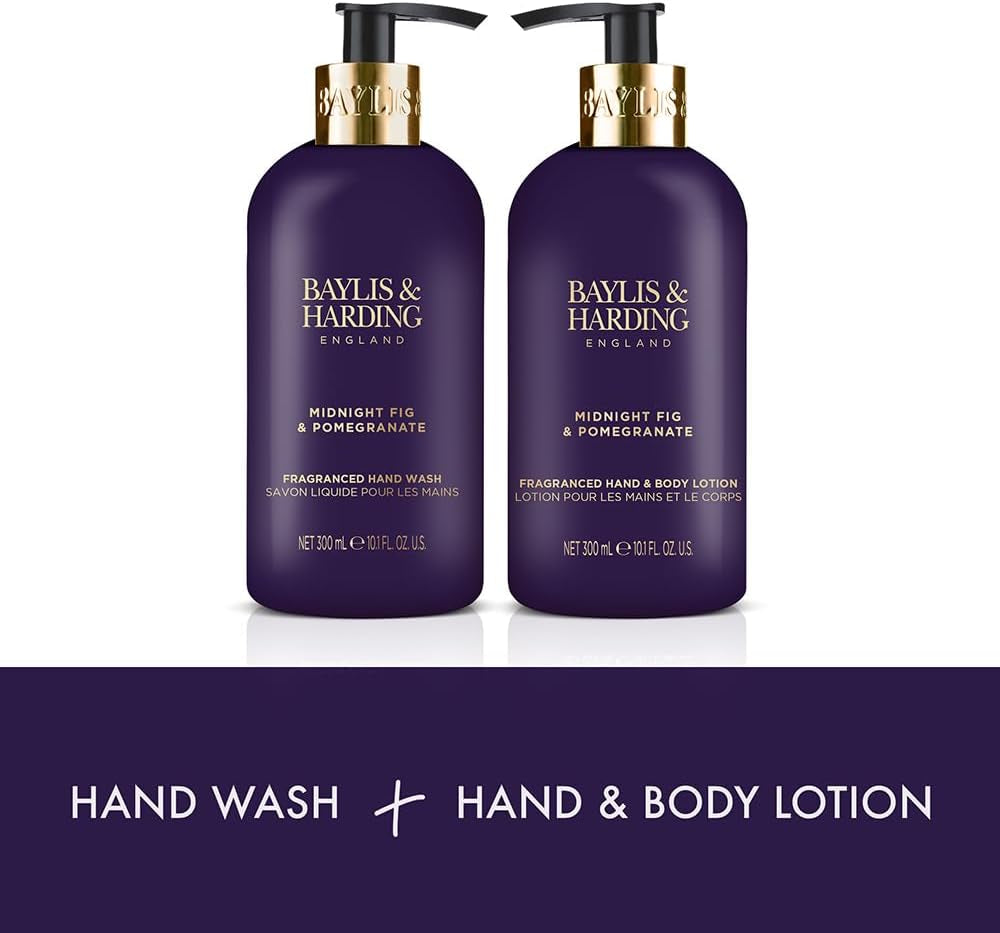 Midnight Fig & Pomegranate Luxury Hand Care Gift Set (Pack of 1) - Vegan Friendly