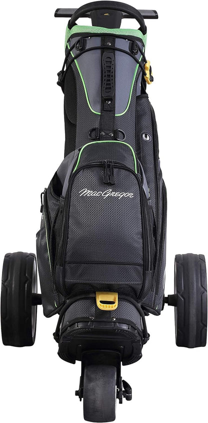 Golf MACBAG146 Mactec HYBRID 14 Golf Club Stand Carry Trolley Bag